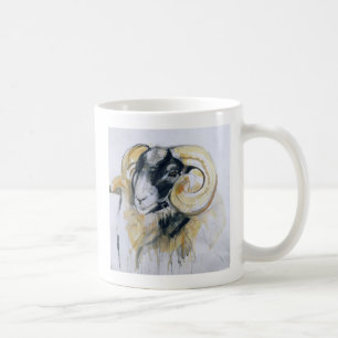 Long Horn Sheep Koffiemok