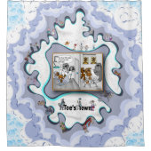 Long In The Tooth | Birthday Douchegordijn (Voorkant)