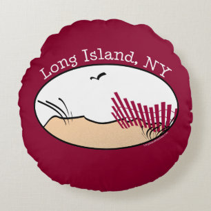 Long Island Beach Dunes Rond Kussen