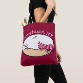 Long Island Beach Dunes Tote Bag (Dichtbij)