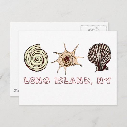 Long Island Briefkaart (Voorkant / Achterkant)