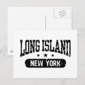 Long Island Briefkaart (Voorkant / Achterkant)