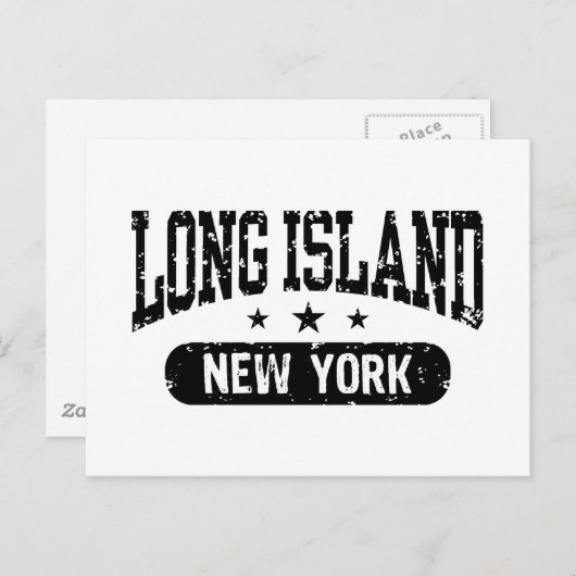 Long Island Briefkaart (Voorkant / Achterkant)
