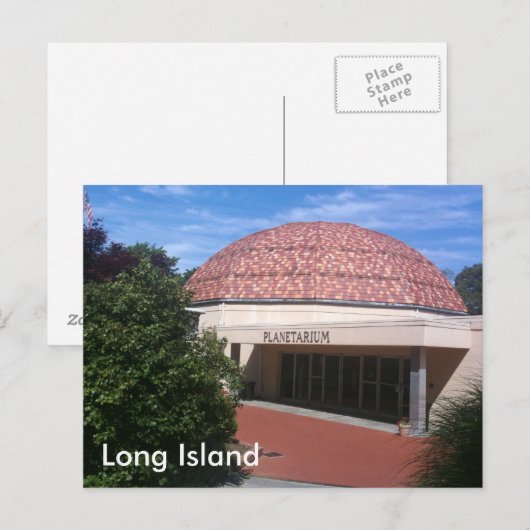 Long Island Centre Briefkaart (Voorkant / Achterkant)