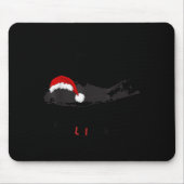 Long Island Christmas - Long Island Map With Santa Muismat (Voorkant)