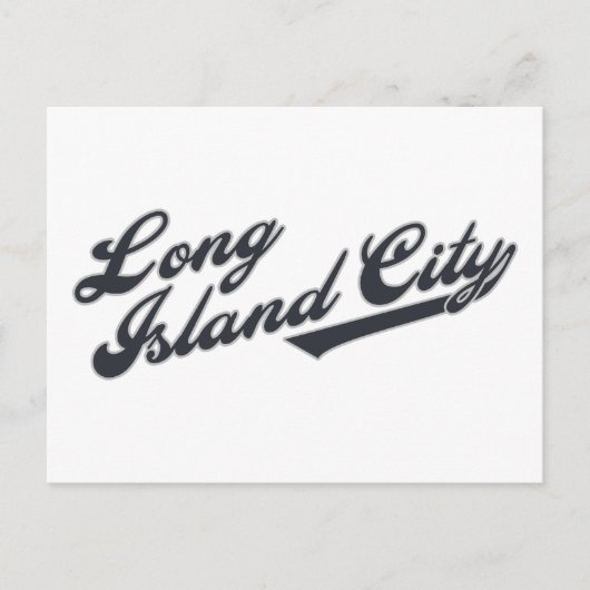 Long Island City Briefkaart (Voorkant)