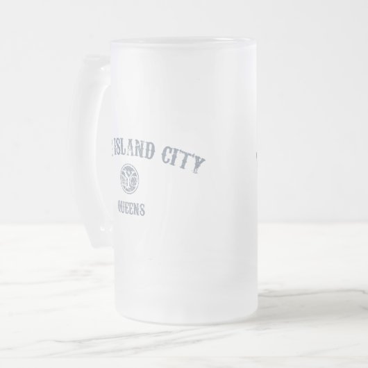 Long Island City Matglas Bierpul (Voorkant links)