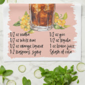 Long Island Cocktail Recept Theedoek (Gevouwen)
