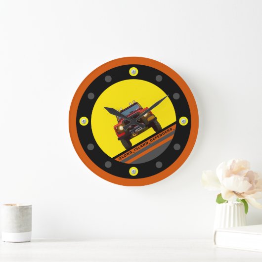 LONG ISLAND DEFENDERS CLOCK GROTE KLOK (Huis)