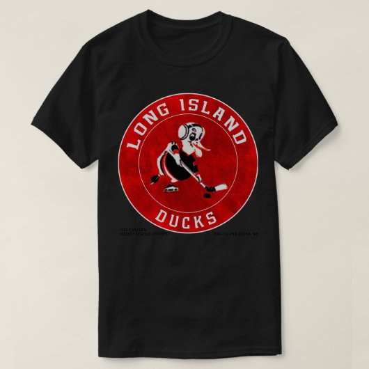 Long Island Ducks Hockey Team T-shirt (Design voorkant)