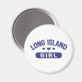 Long Island Girl Magneet (Voorkant / Achterkant)