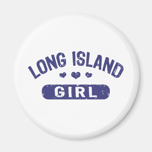 Long Island Girl Magneet (Voorkant)