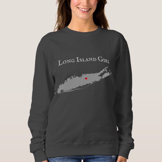 Long Island Girl New York Trui (Voorkant)