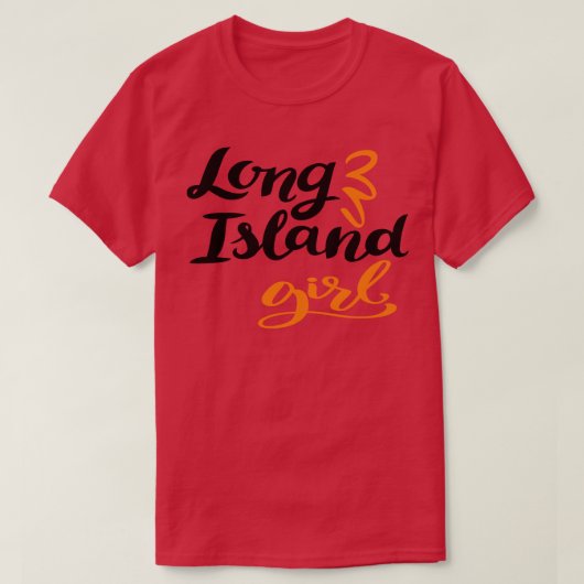 Long Island Girl T-shirt (Design voorkant)