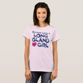 Long Island Girl T-shirt (Voorkant volledig)