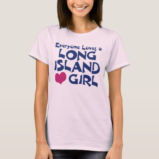 Long Island Girl T-shirt (Voorkant)