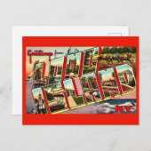 Long Island Greetings Postcard Briefkaart (Voorkant / Achterkant)