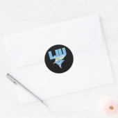 Long Island haaien Liu icoon Ronde Sticker (Envelop)