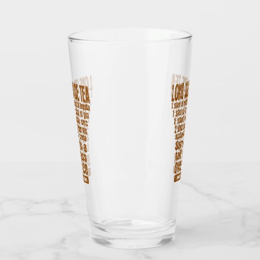 Long Island Ice Tea Glas (Links)