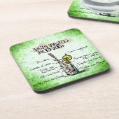 Long Island Iced Drink Recipe Drankjes Onderzetter (Linkerzijde)