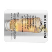 Long Island Iced Tea Drink Receptenmagneet Magneet (Horizontaal)
