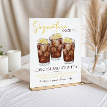 Long Island Iced Tea Signature Cocktail Recept