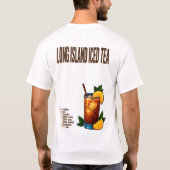 Long Island Iced Tea T-Shirt – Bold Retro Cocktail (Achterkant)