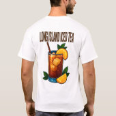 Long Island Iced Tea T-Shirt – Bold Retro Cocktail (Achterkant)