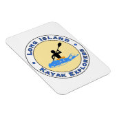 Long Island Kayak Explorers Car Magnet Magneet (Rechterzijde)