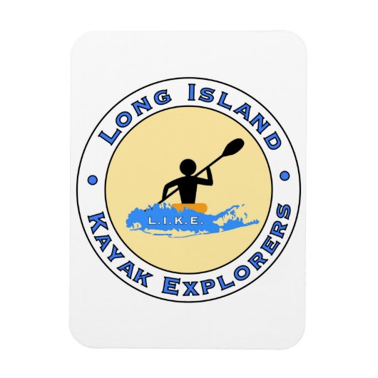 Long Island Kayak Explorers Car Magnet Magneet (Verticaal)