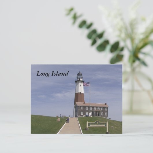 Long Island Lighthouse 2 Briefkaart (Staand voorkant)