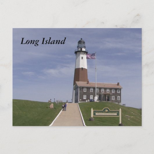 Long Island Lighthouse 2 Briefkaart (Voorkant)