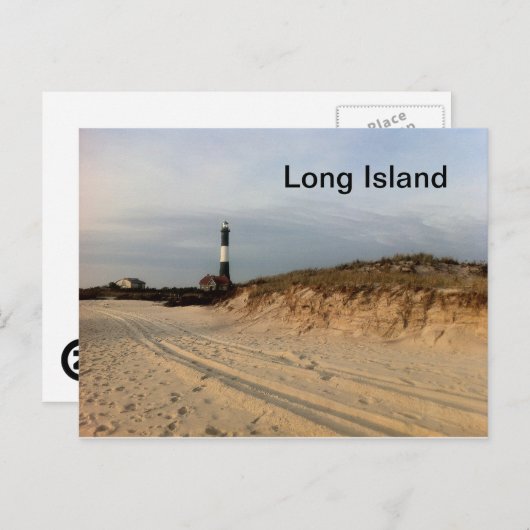 Long Island Lighthouse 2 Briefkaart (Voorkant / Achterkant)