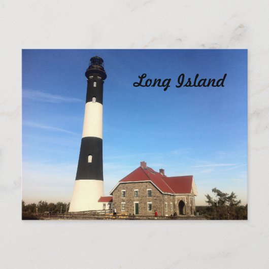 Long Island Lighthouse 3 Briefkaart (Voorkant)
