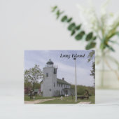 Long Island Lighthouse 4 Briefkaart (Staand voorkant)