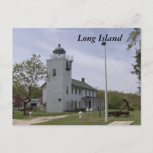 Long Island Lighthouse 4 Briefkaart (Voorkant)