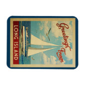 Long Island Magnet Sailboat  New York Magneet (Horizontaal)