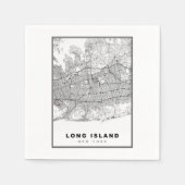 Long Island Map Servet (Voorkant)