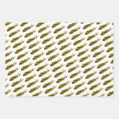 Long Island Map Sunflower Field Wrapping Paper (Voorkant 2)