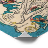 Long Island, New York - Groeten van Poster (Hoek)