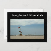 Long Island New York Jones Beach Briefkaart (Voorkant / Achterkant)