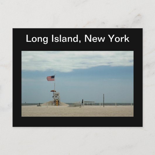 Long Island New York Jones Beach Briefkaart (Voorkant)