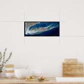 Long Island, New York Satellite Print Poster Foto (Keuken)