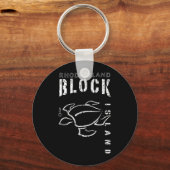 Long Island New York Souvenir1 Sleutelhanger (Voorkant)