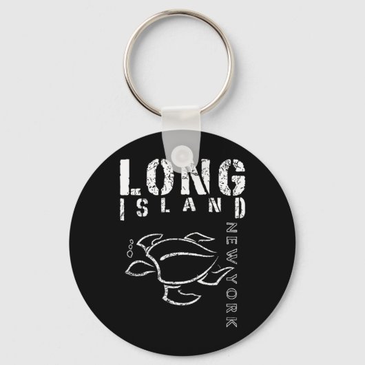Long Island New York Souvenir Sleutelhanger (Voorkant)
