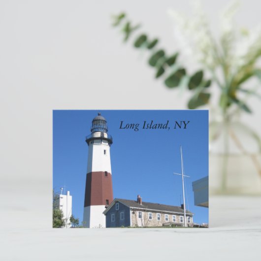 Long Island, NY Briefkaart (Staand voorkant)