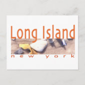 Long Island NY Briefkaart (Voorkant)