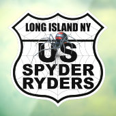 Long Island NY-hoofdstuk - Decal Hoofdstuklogo (Vel 3)