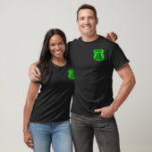 Long Island NY Hoofdstuk - Logo Pocket Groen T-shirt (Unisex)