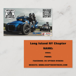 Long Island NY-hoofdstuk - Visitekaartjes 3